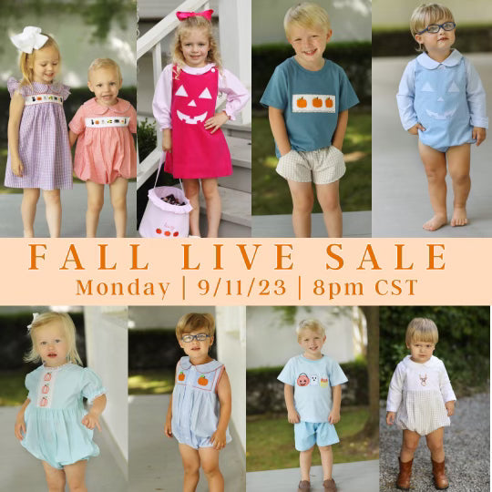 Join us for our Live Sale TONIGHT 8pm CST