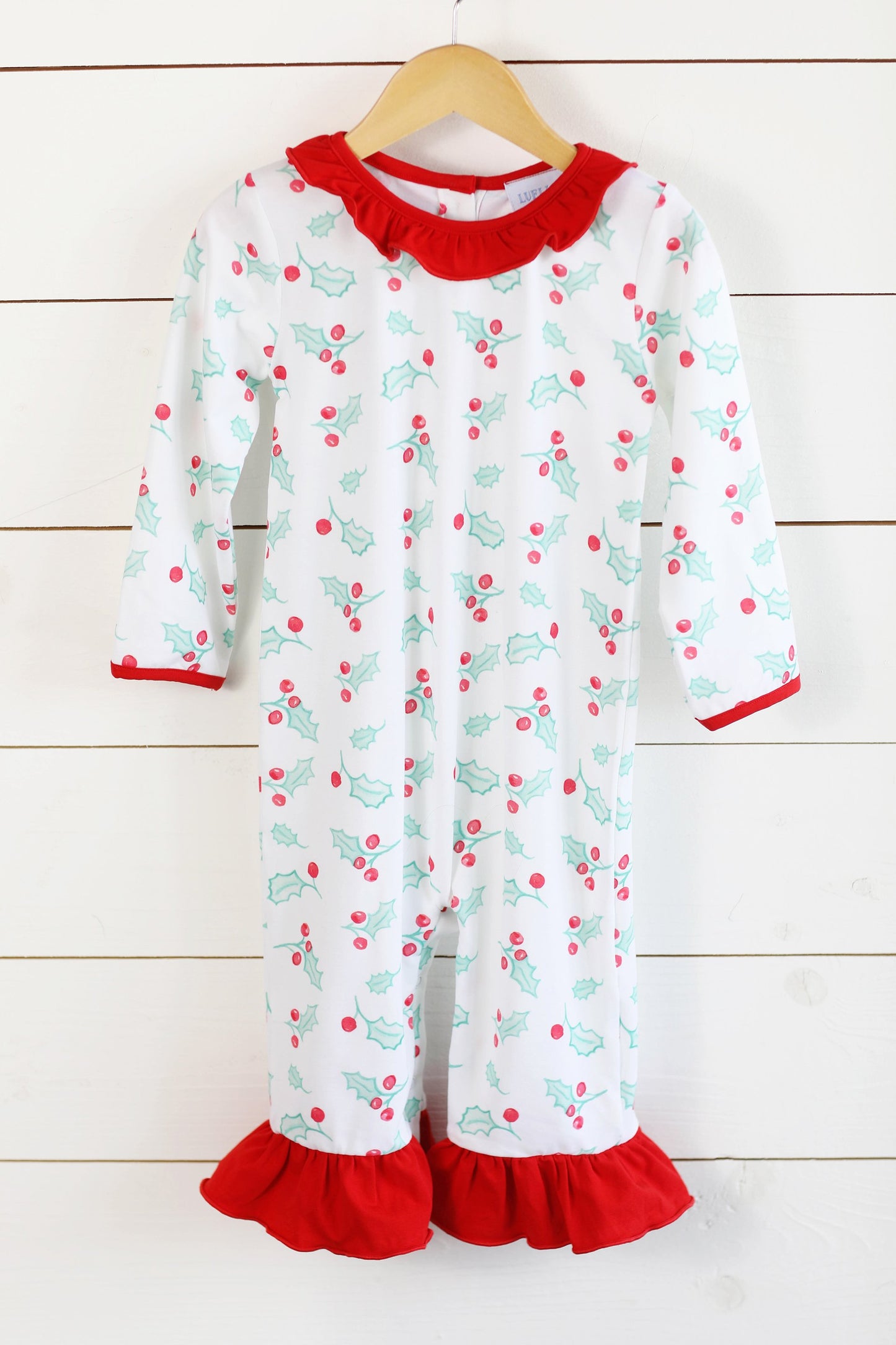 Lela Romper - Holly Jolly Christmas
