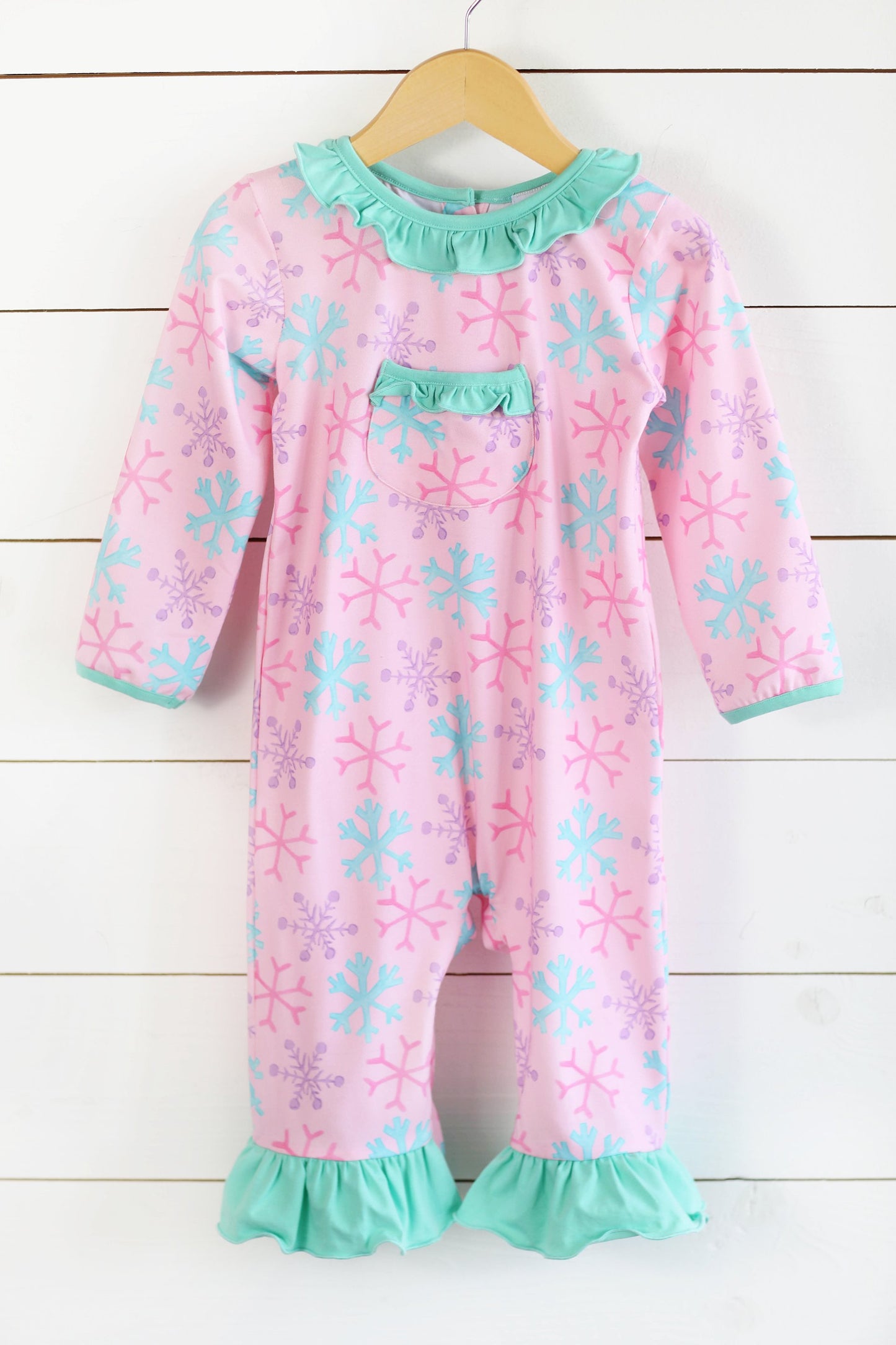 Lela Romper - Winter Wonderland