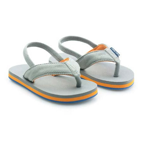 Load image into Gallery viewer, Boys Dunes - Gray  Flip Flops
