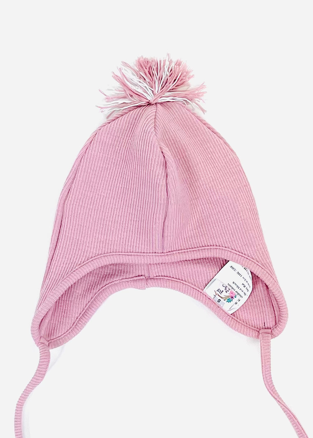 Load image into Gallery viewer, Mauve Pom Pom Hat
